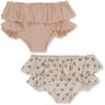 Konges Sløjd Manuca 2-Pak Frill Bikini Bukser Cherry Motif