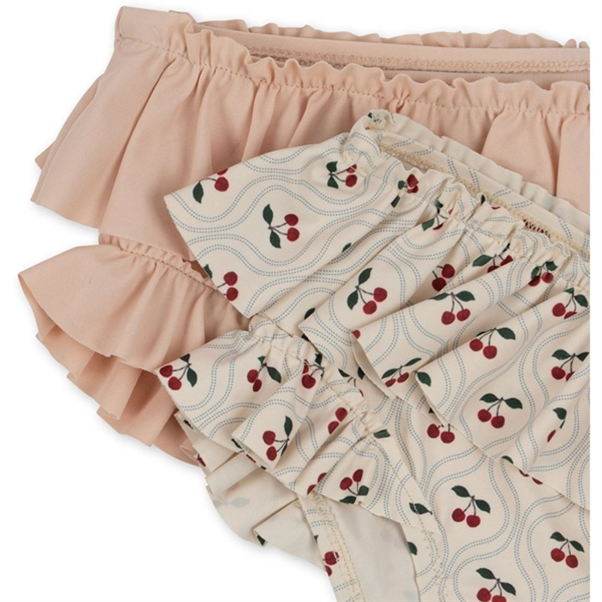 Konges Sløjd Manuca 2-Pak Frill Bikini Bukser Cherry Motif 3