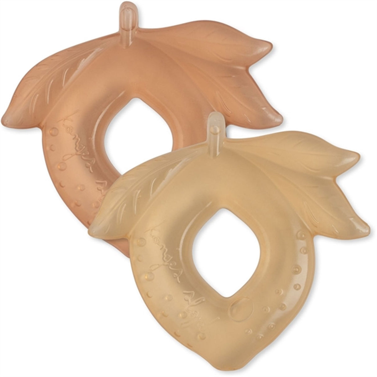 Konges Sløjd Cooling Teethers Lemon 2-pakning Blush Mix