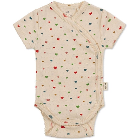 Konges Sløjd Multi Hearts Minnie Newborn Body