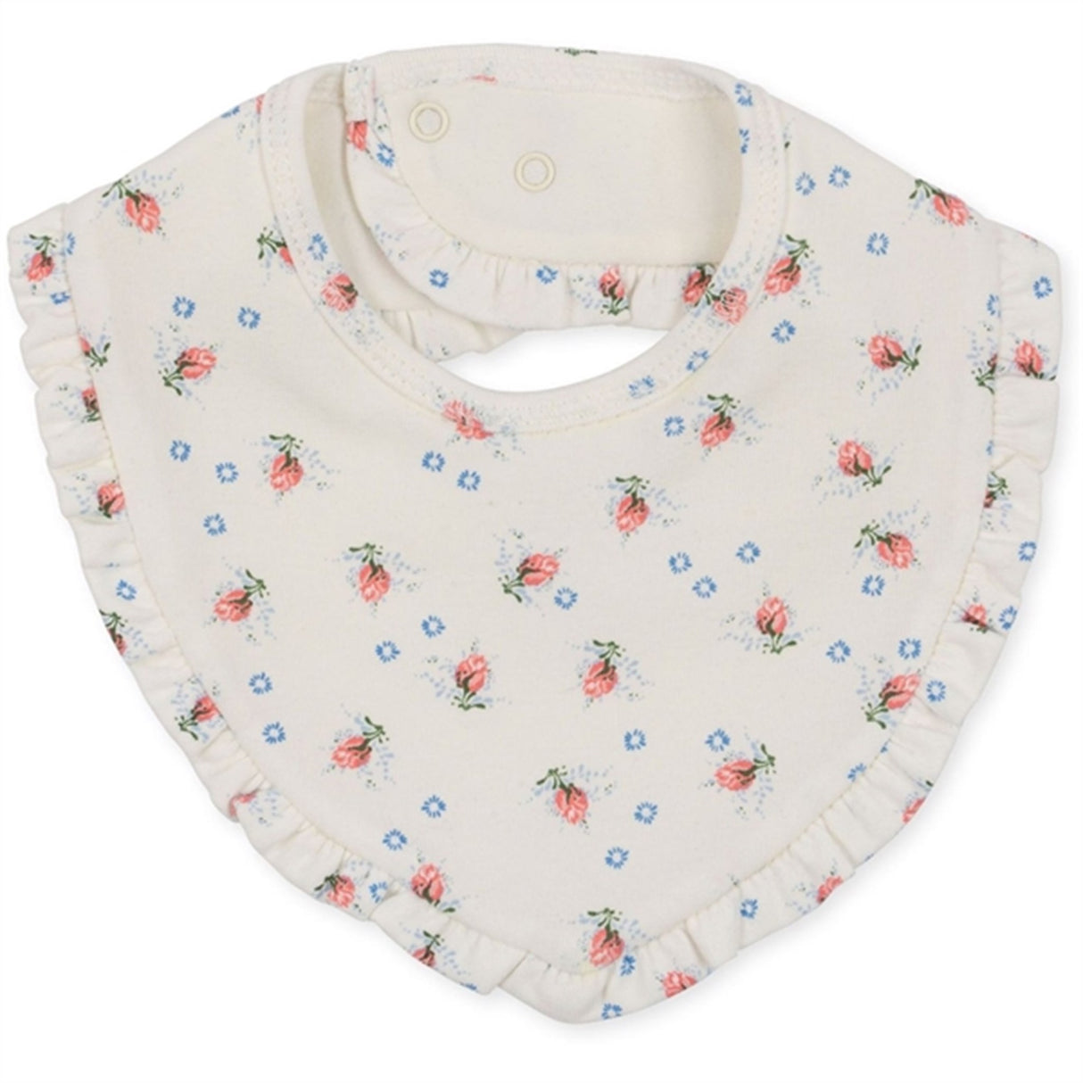 Konges Sløjd Brise Dé Été White/Nouvelle Peach Basic 2-Pak Smekke med Volang