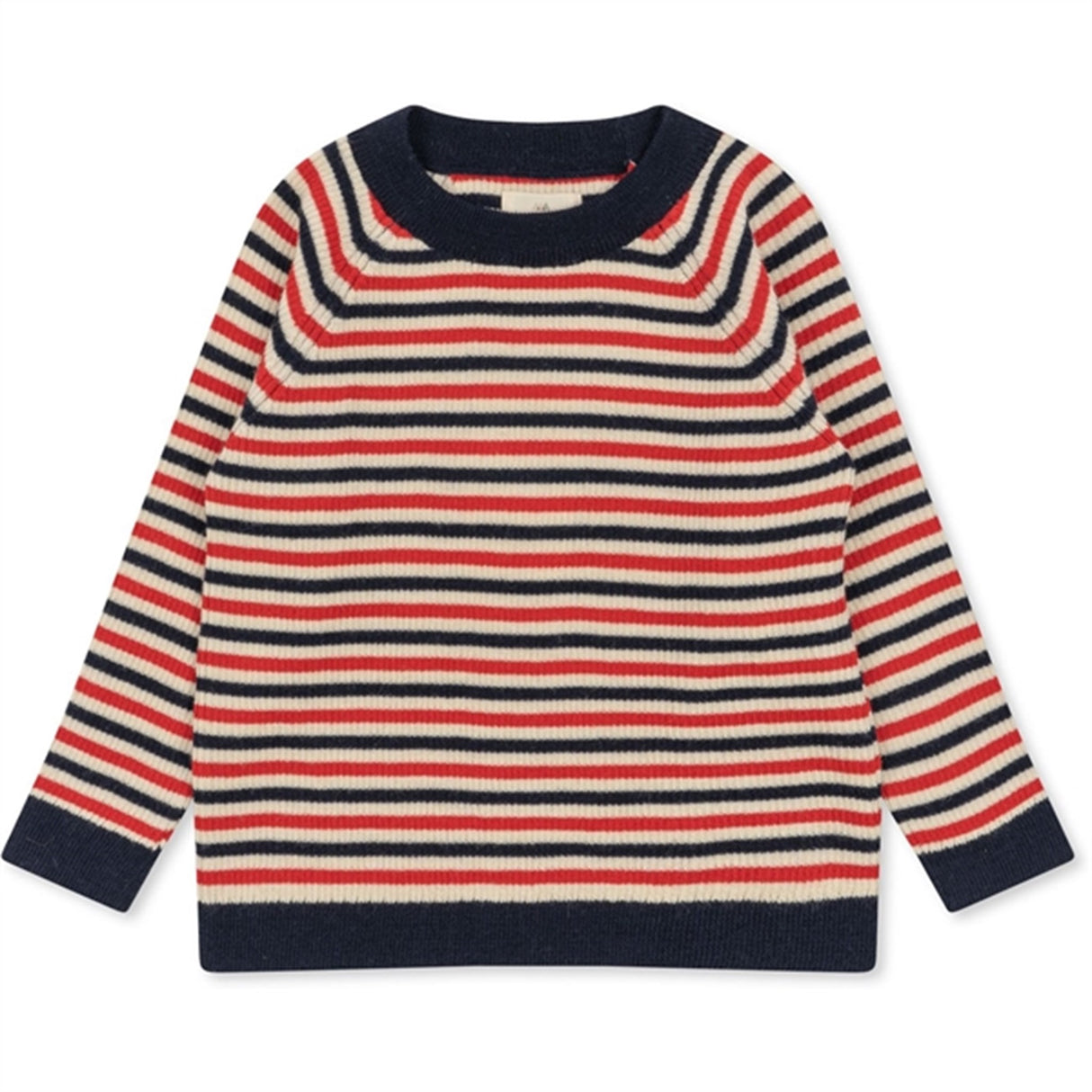 Konges Sløjd Navy Stripe Meo Strikket Genser