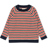 Konges Sløjd Navy Stripe Meo Strikket Genser