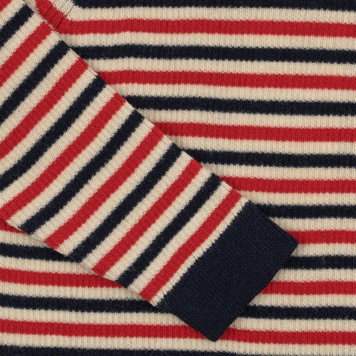 Konges Sløjd Navy Stripe Meo Strikket Genser 7