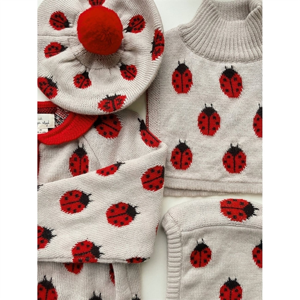 Konges Sløjd Ladybug Belou Strikket Ull Cardigan 4