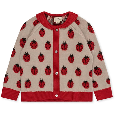 Konges Sløjd Ladybug Belou Strikket Ull Cardigan