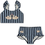 Konges Sløjd Navy Stripe Dea Frill Bikini