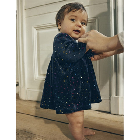 Konges Sløjd Etoile Multi Sparkle Jingle Glitter Romper Kjole 2