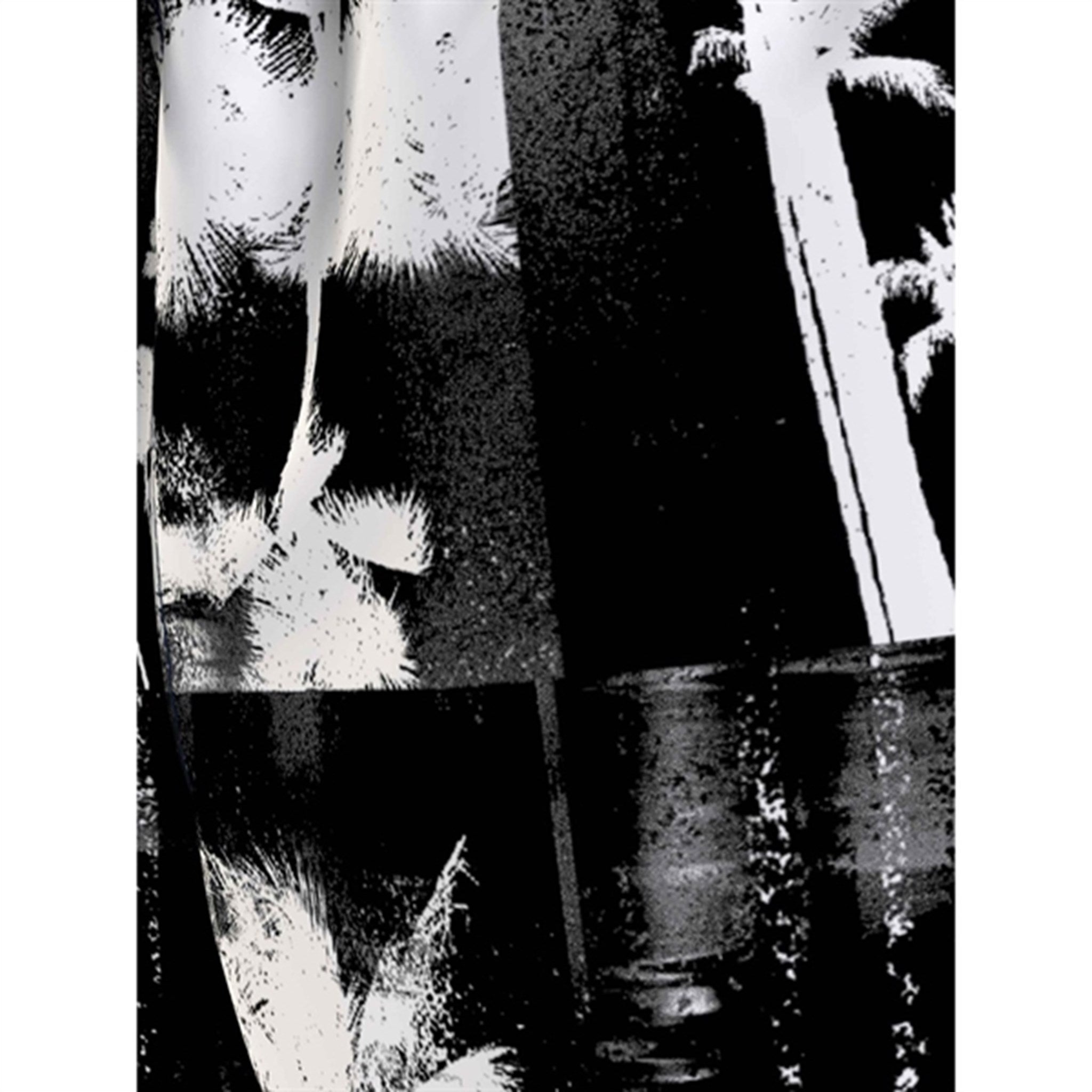 Calvin Klein Medium Drawstring Svømmeshorts Ck Palm Black Aop 2