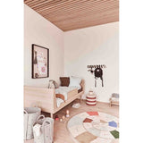 OYOY Dot Bomuldsreb Kurv 2-pakning Clay