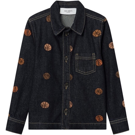 Les Deux Kids Raw Denim Layton AOE Overshirt