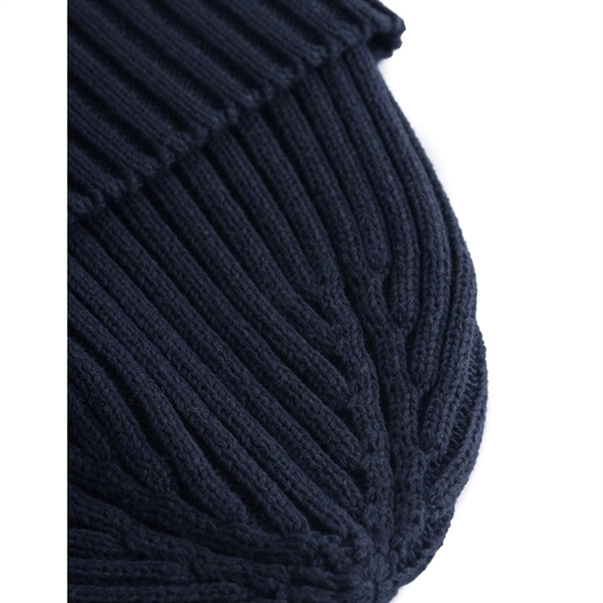 Les Deux Kids Dark Navy Walter Bomull Rib Beanie