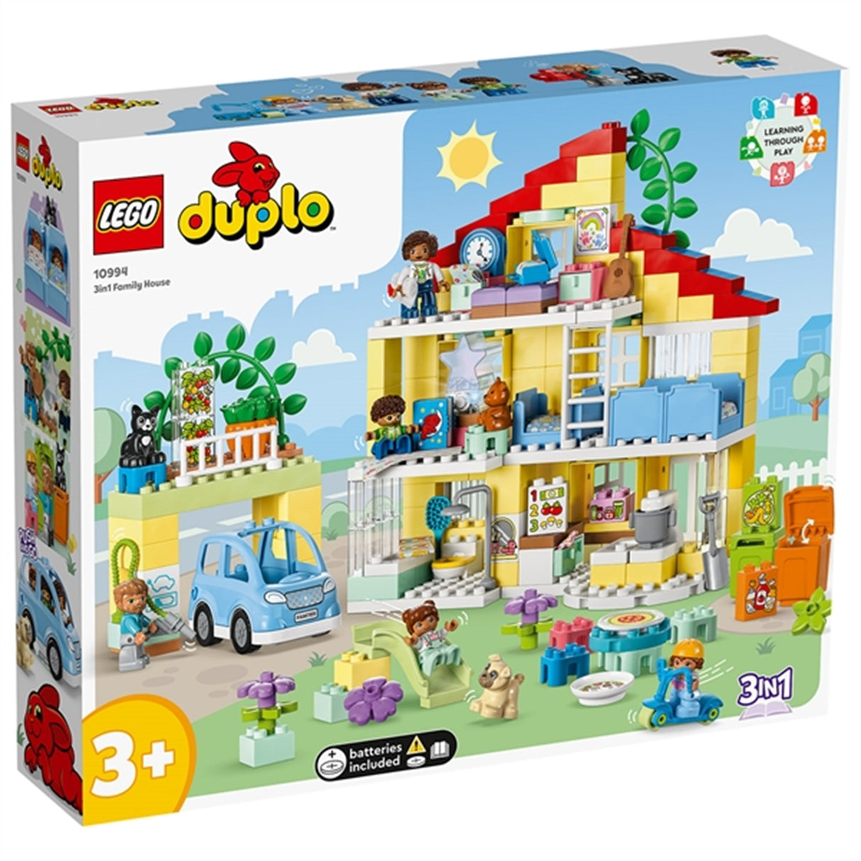 LEGO® DUPLO® 3-i-1 Familiehjem