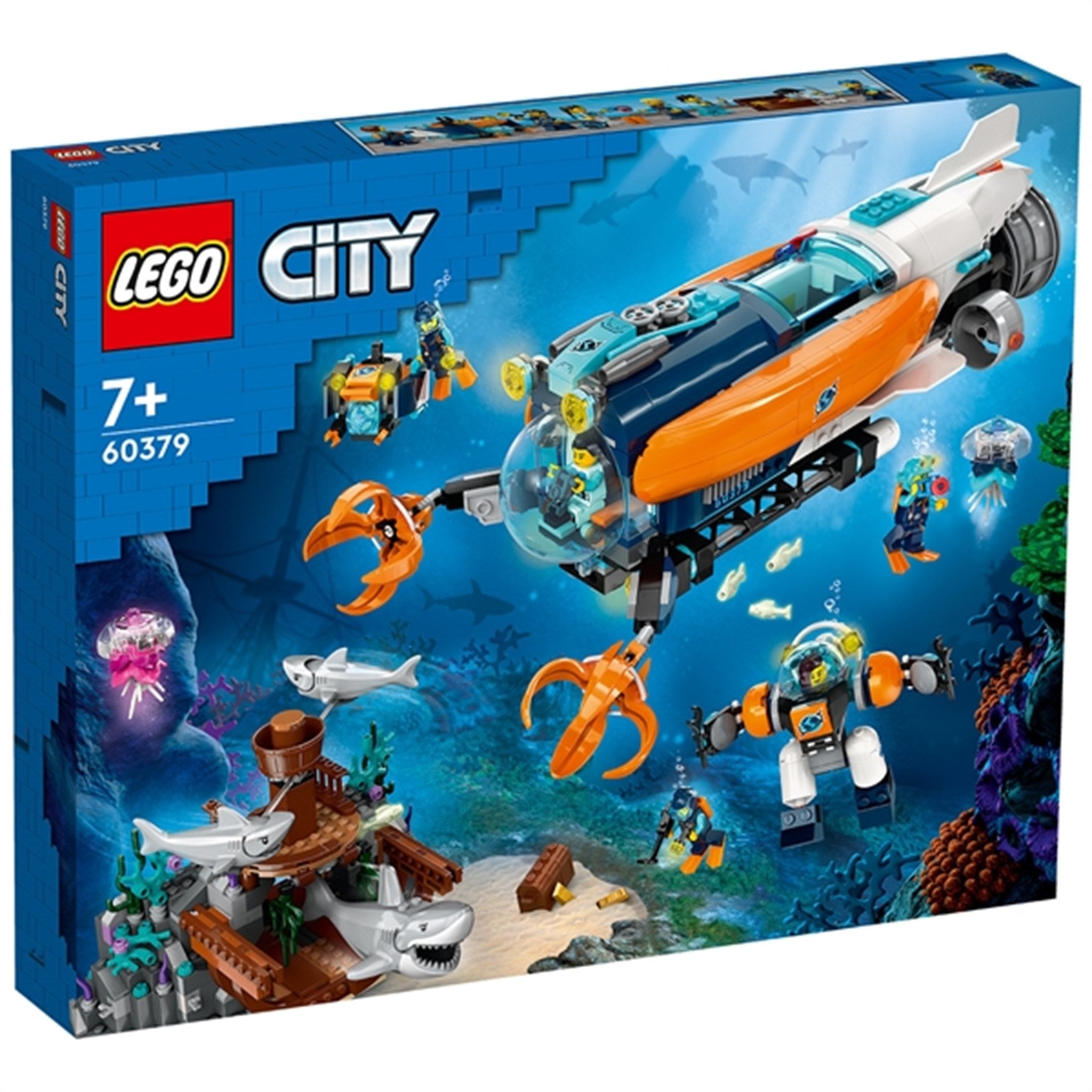 LEGO® City Dyphavsutforskere med Ubåt