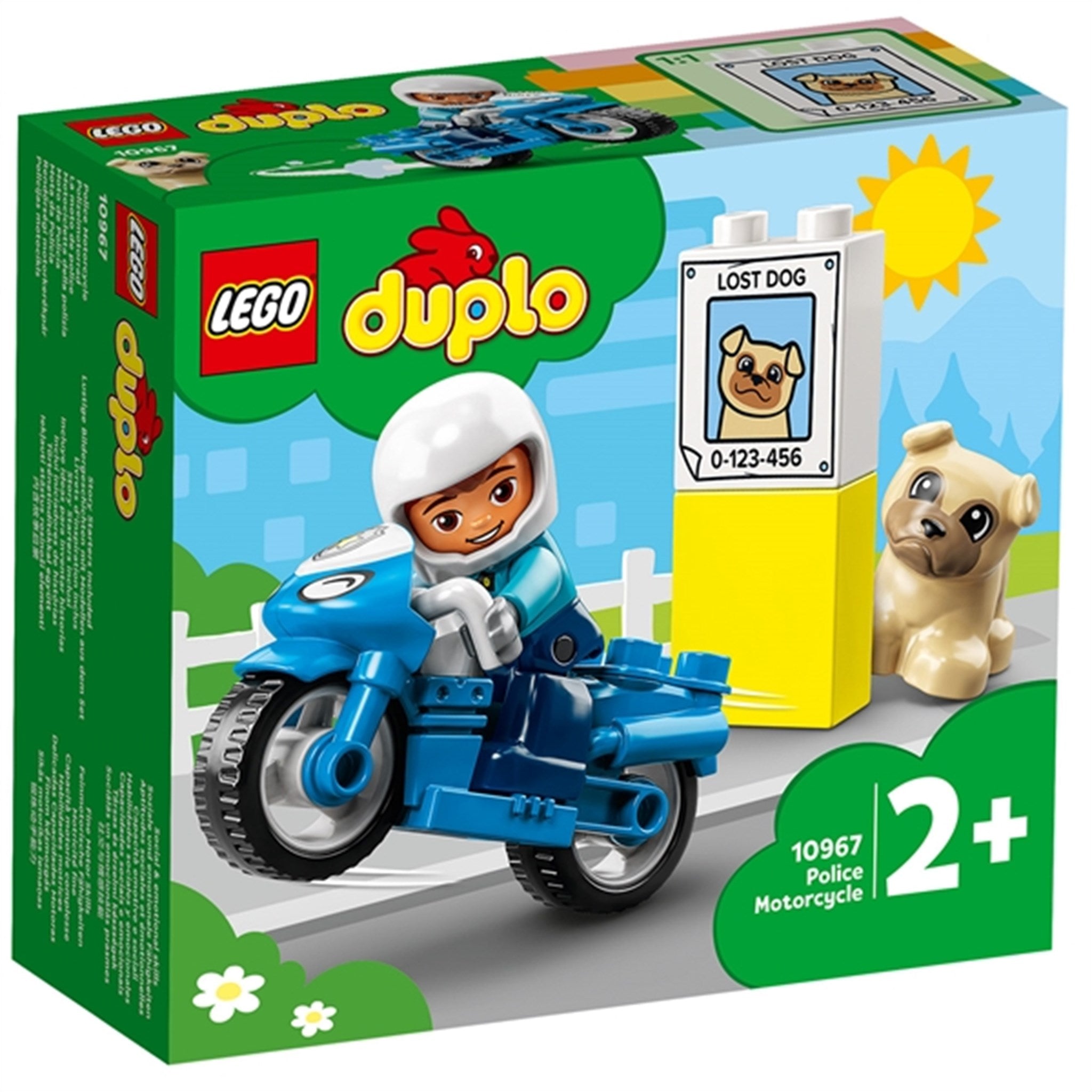 LEGO® DUPLO® Politi Motorsykkel
