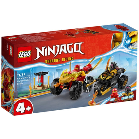 LEGO® NINJAGO® Kai og Ras' Bil- og Motorsykkeloppgjør