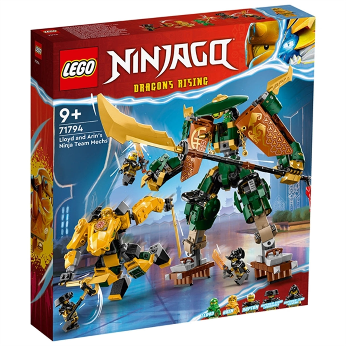 LEGO® NINJAGO® Lloyd og Arins Ninjateam Roboter