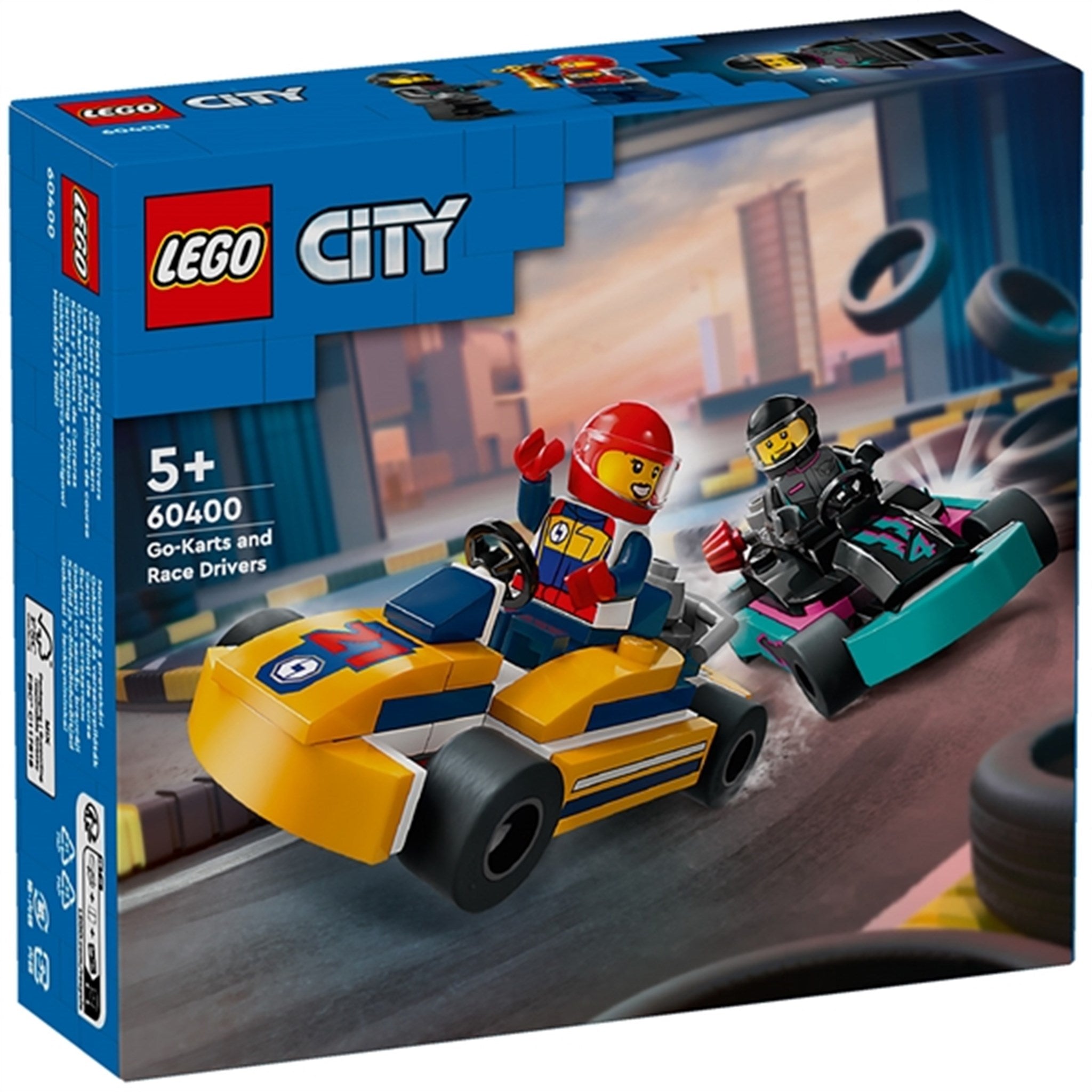 LEGO® City Gokarter og Racerkjørere