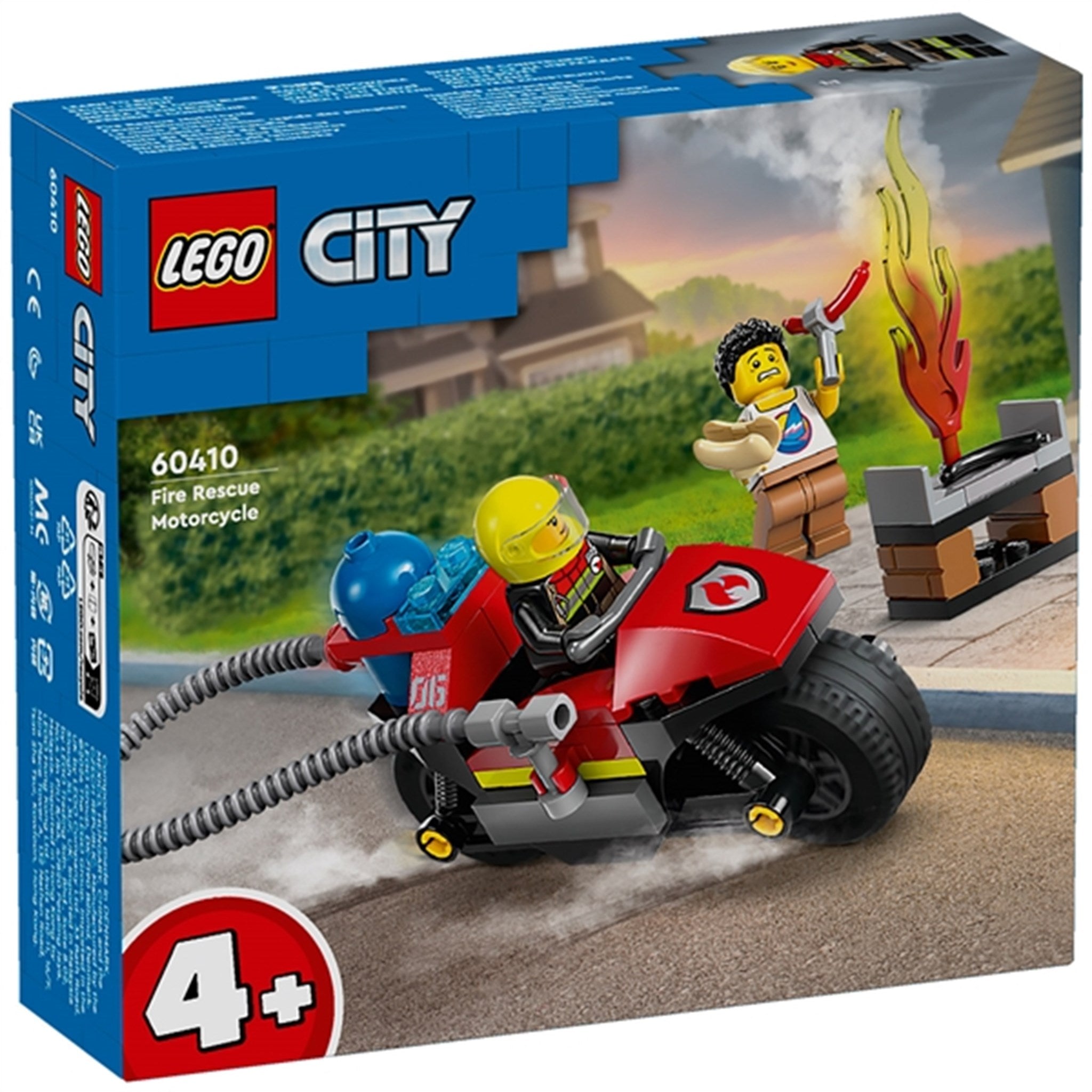 LEGO® City Brannmotorsykkel