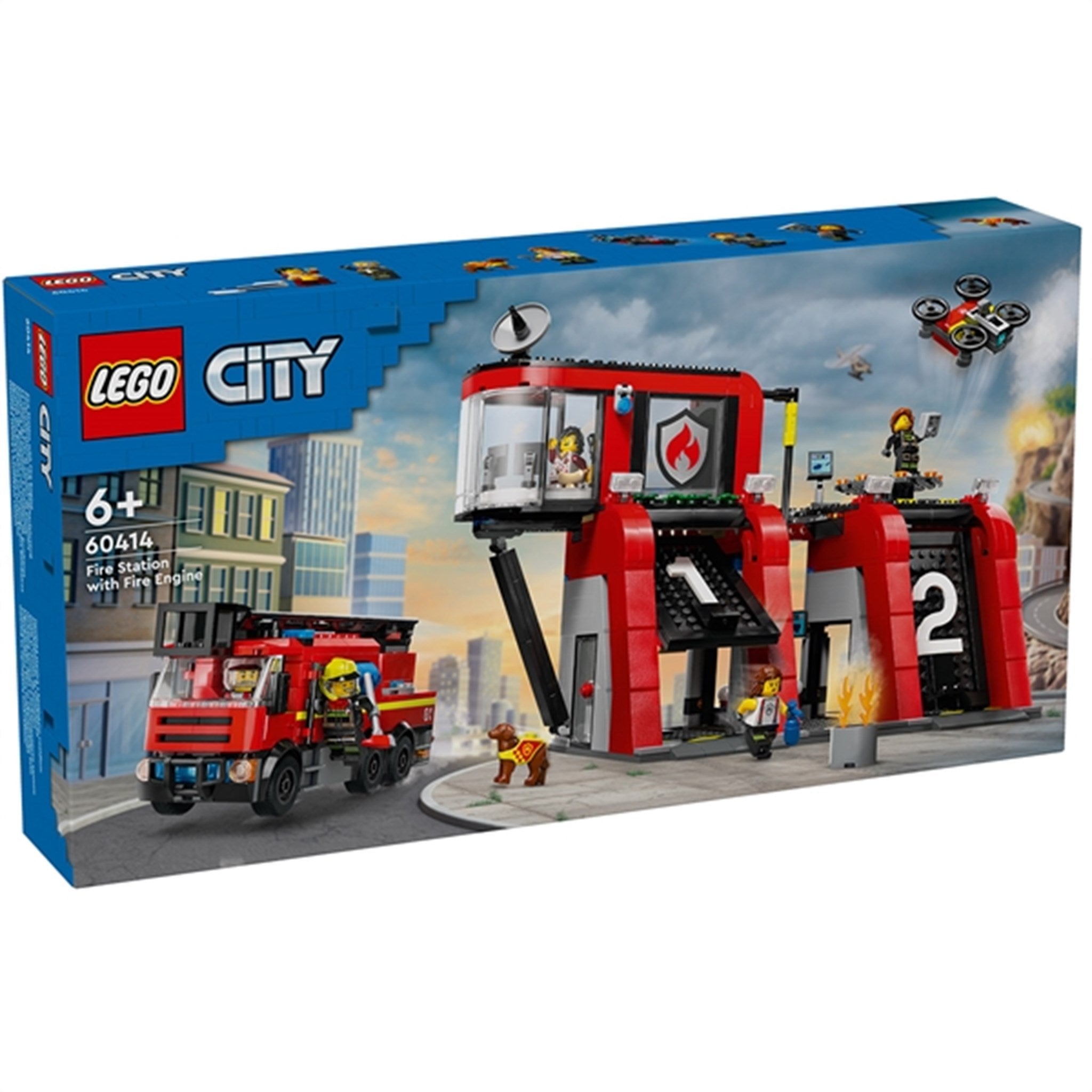 LEGO® City Brannstasjon med Brannbil