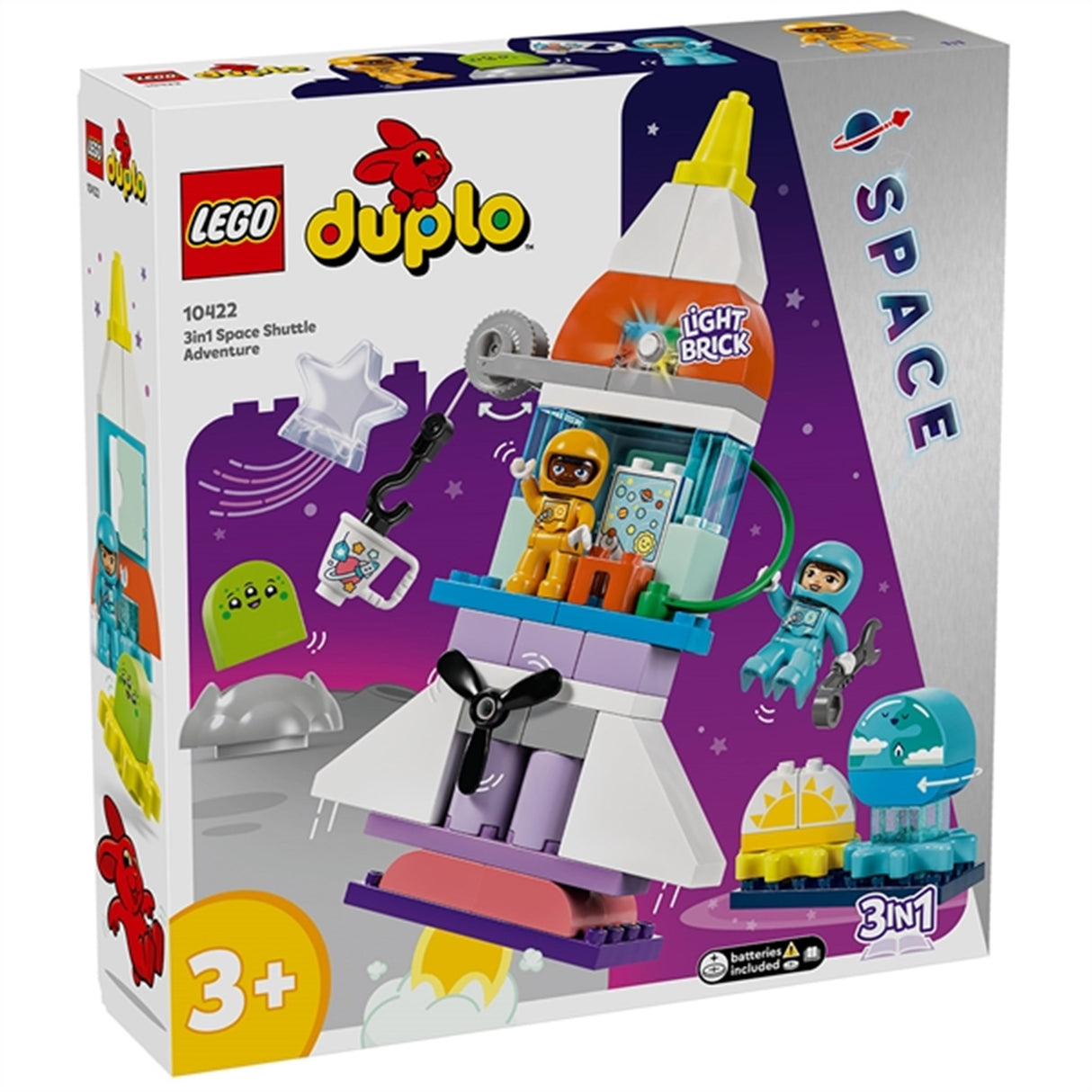 LEGO® DUPLO® 3-i-1 Romfergeeventyr