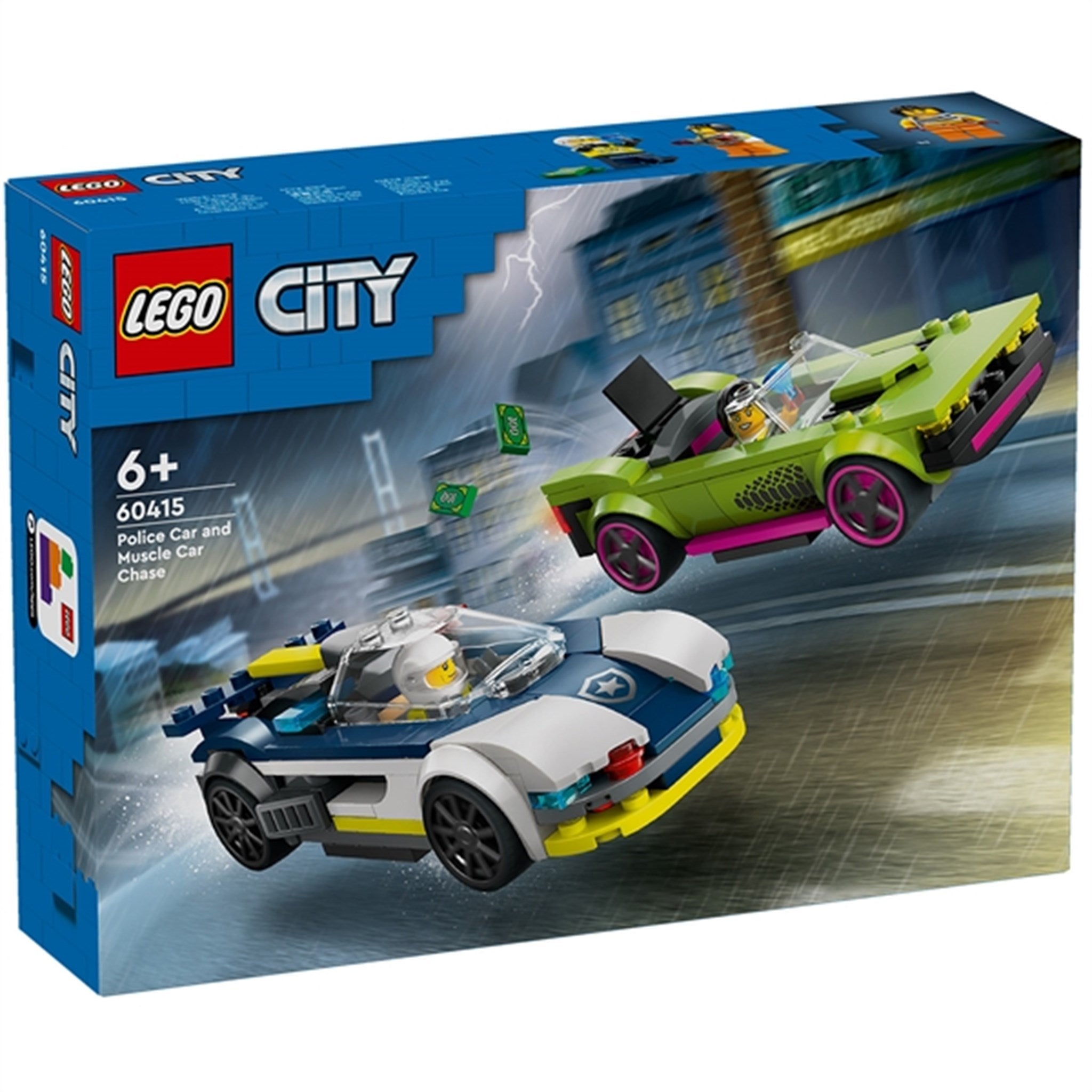 LEGO® City Politibil på Muskelbil Jakt