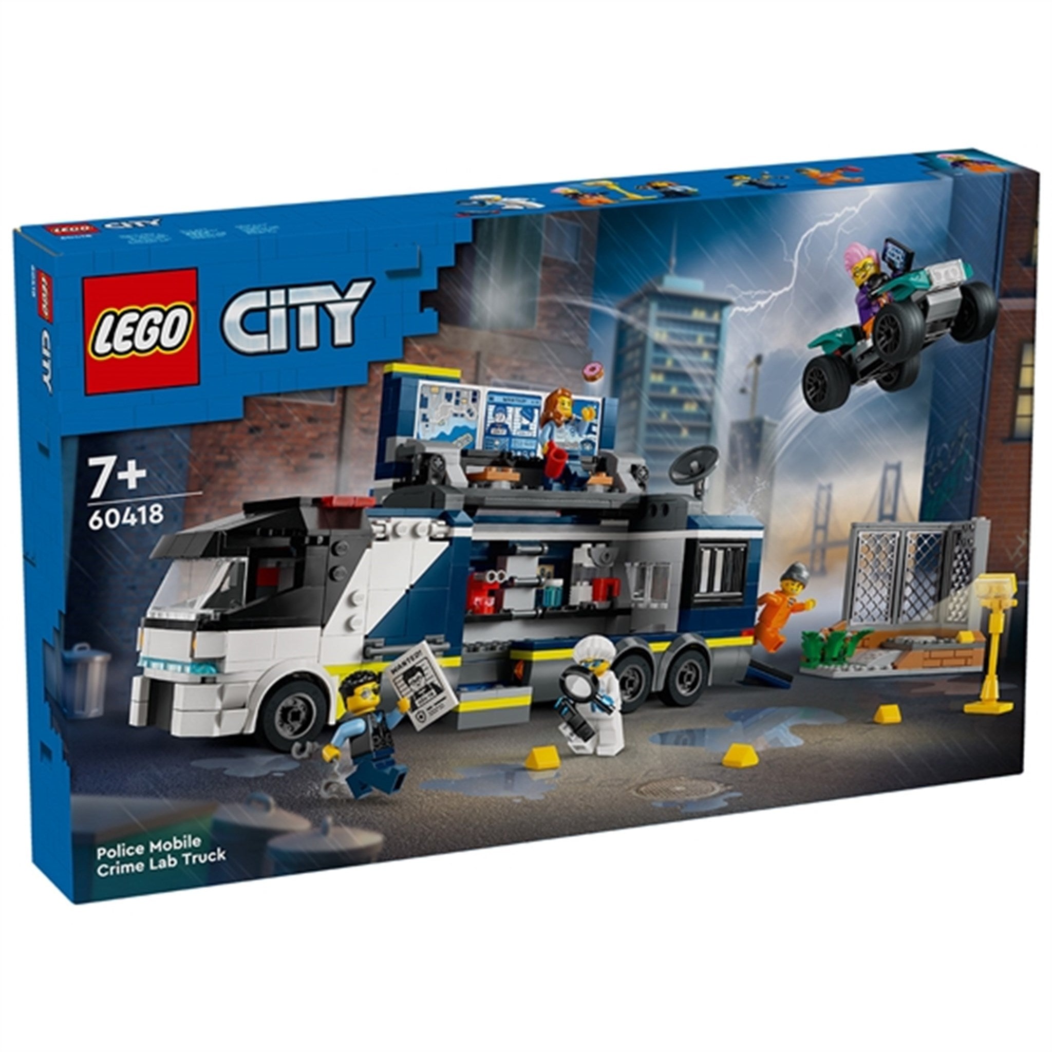LEGO® City Politiets Mobile Etterforskningslab