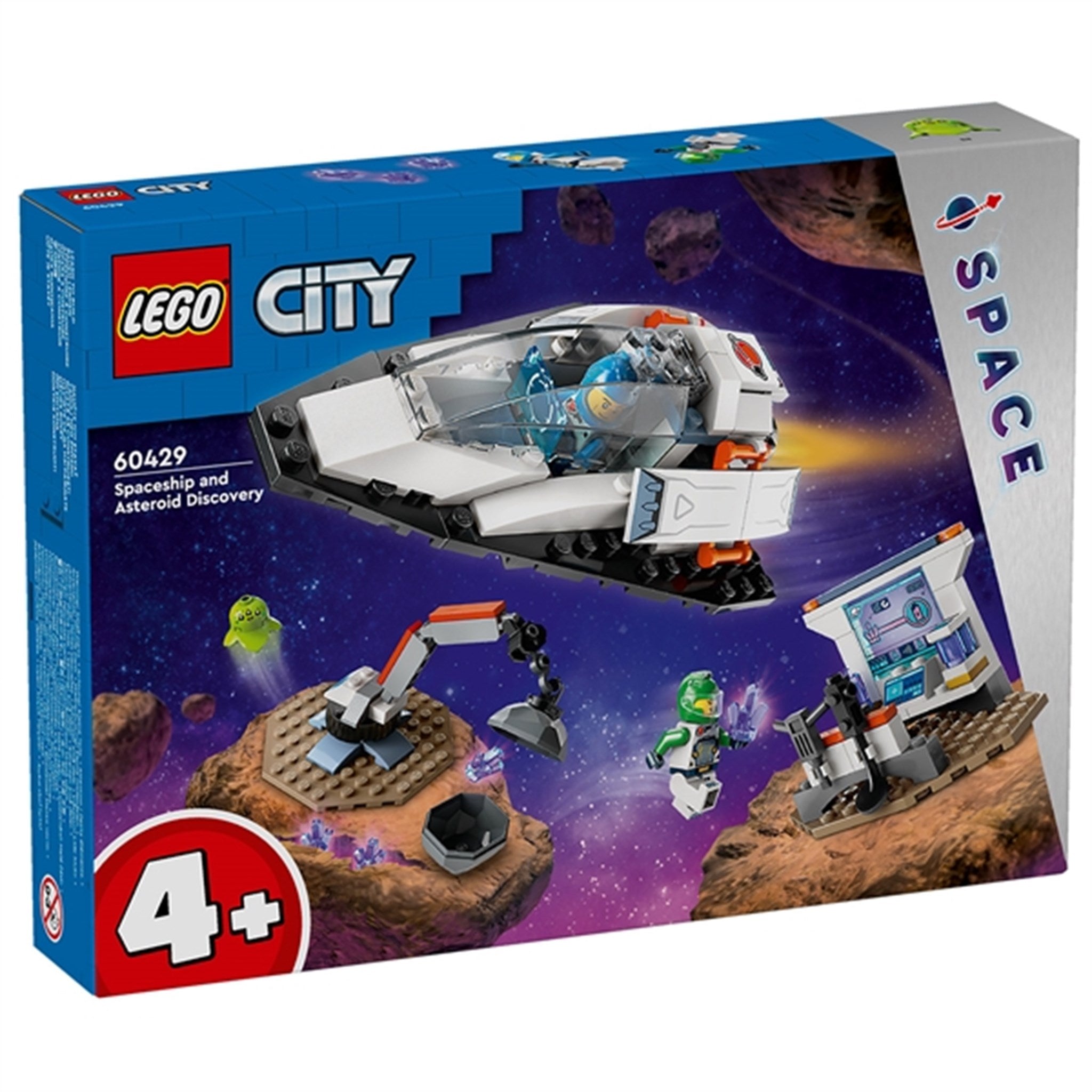 LEGO® City Romskip og Asteroidefunn