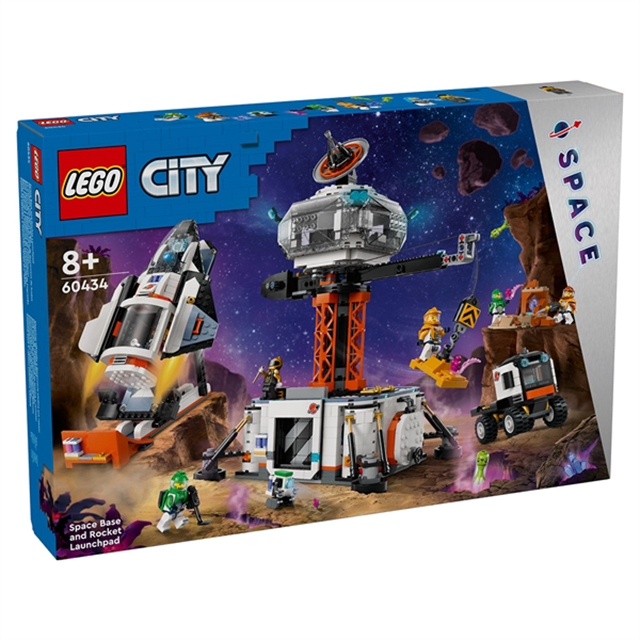 LEGO® City Rombase og Utskytningsrampe for Rakett