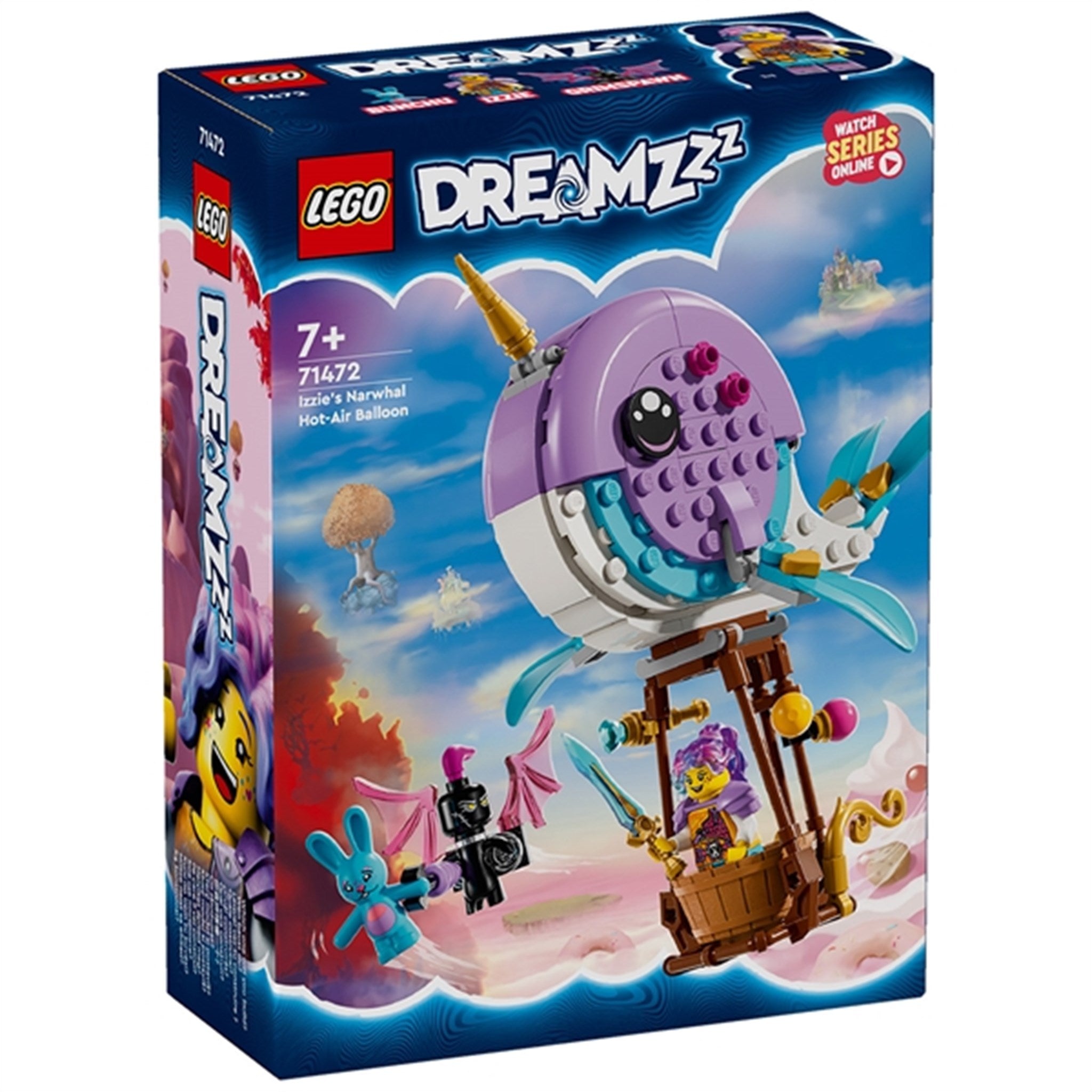 LEGO® DREAMZzz™ Izzies Narhval med Luftballong