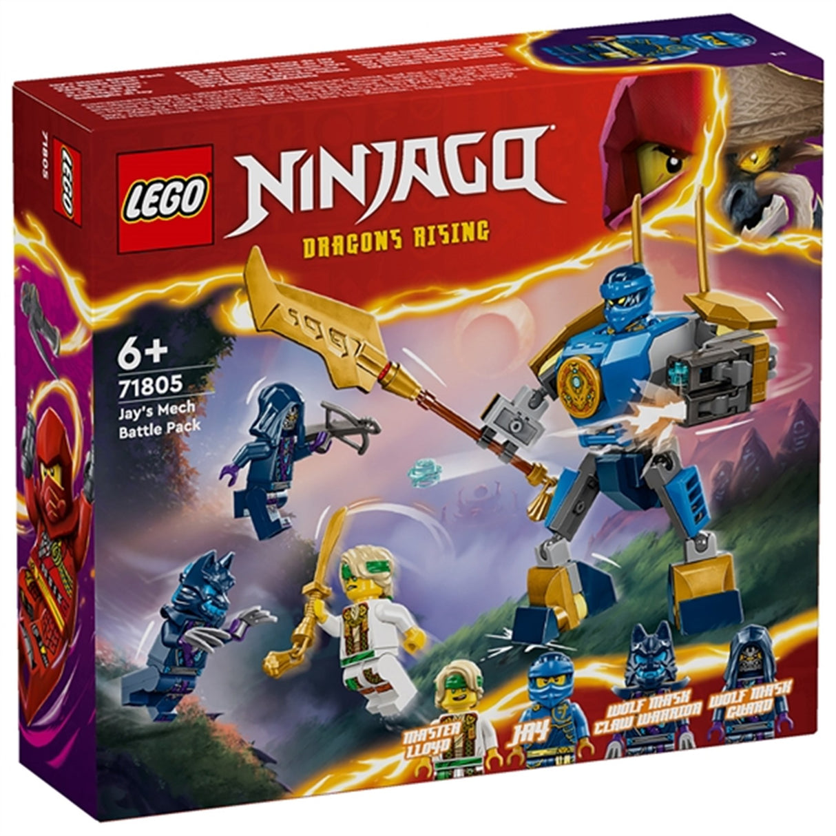 LEGO® NINJAGO® Jays Stridspakke med Robot