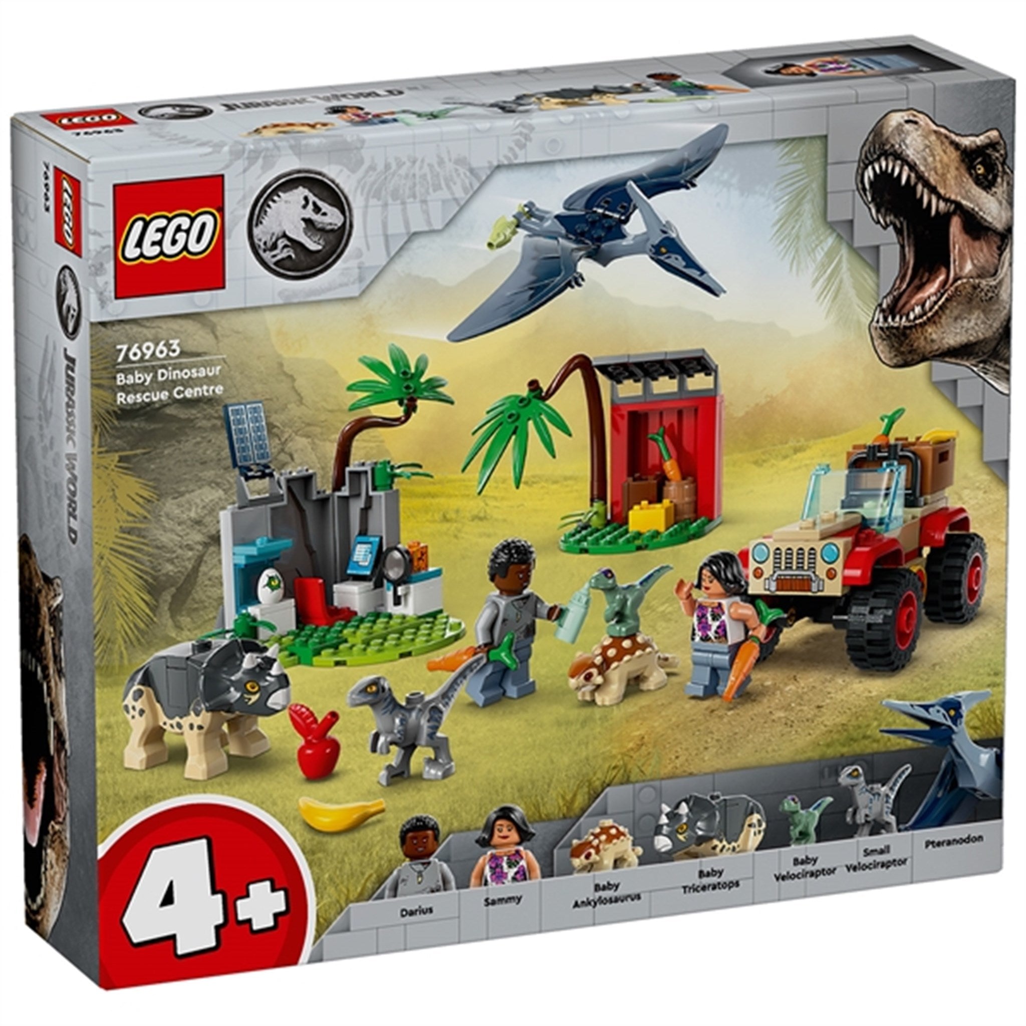 LEGO® Jurassic World™ Dyrereservat med Dinosaurunger