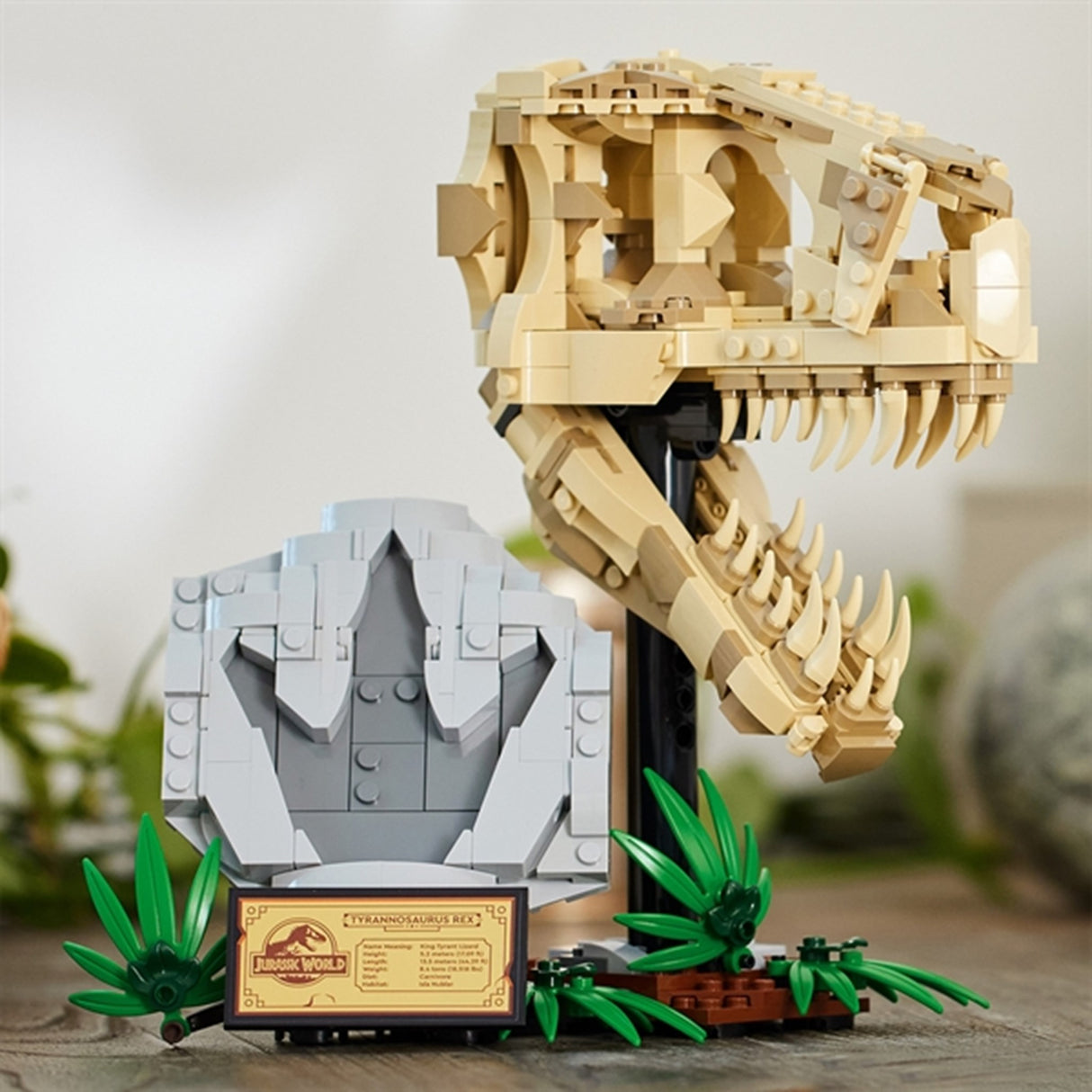 LEGO® Jurassic World™ Dinosaurfossiler: T. Rex-Hodeskalle 5