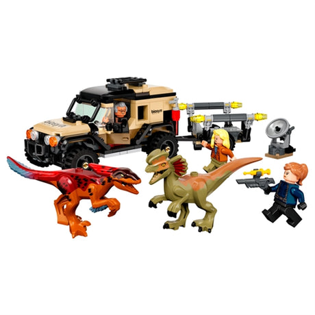 LEGO® Jurassic World™  Pyroraptor- og Dilophosaurus Transport 2