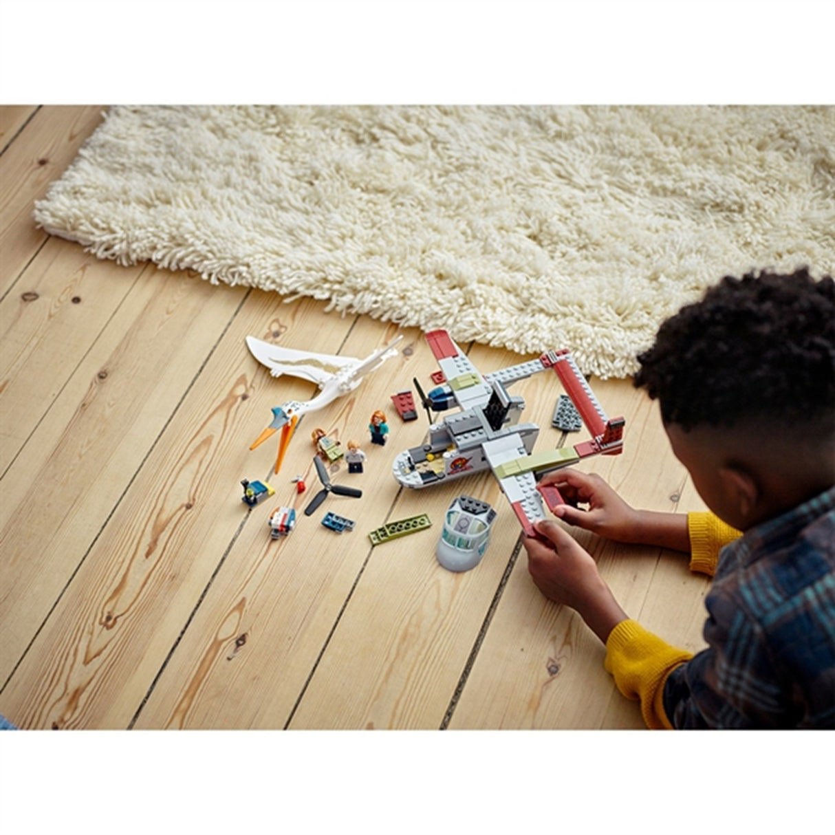 LEGO® Jurassic World™  Quetzalcoatlus Flyangrep 4