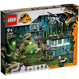 LEGO® Jurassic World™  Giganotosaurus og Therizinosaurus Angriper