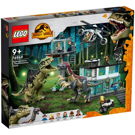 LEGO® Jurassic World™  Giganotosaurus og Therizinosaurus Angriper