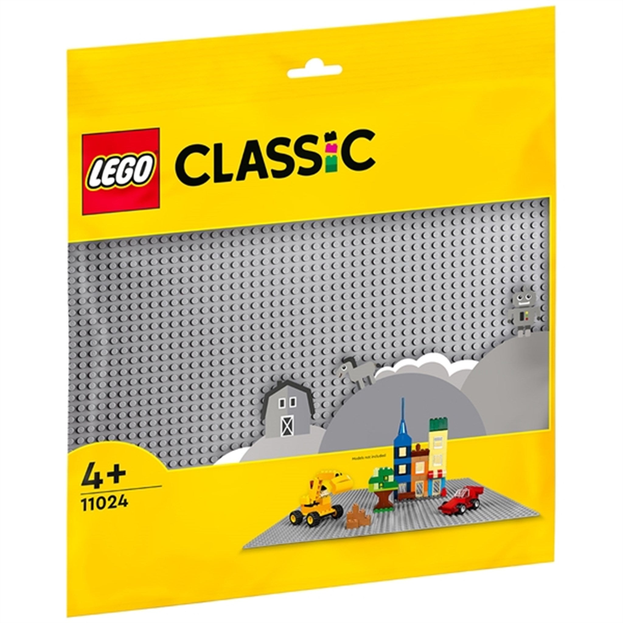 LEGO® Classic Grå Basisplate
