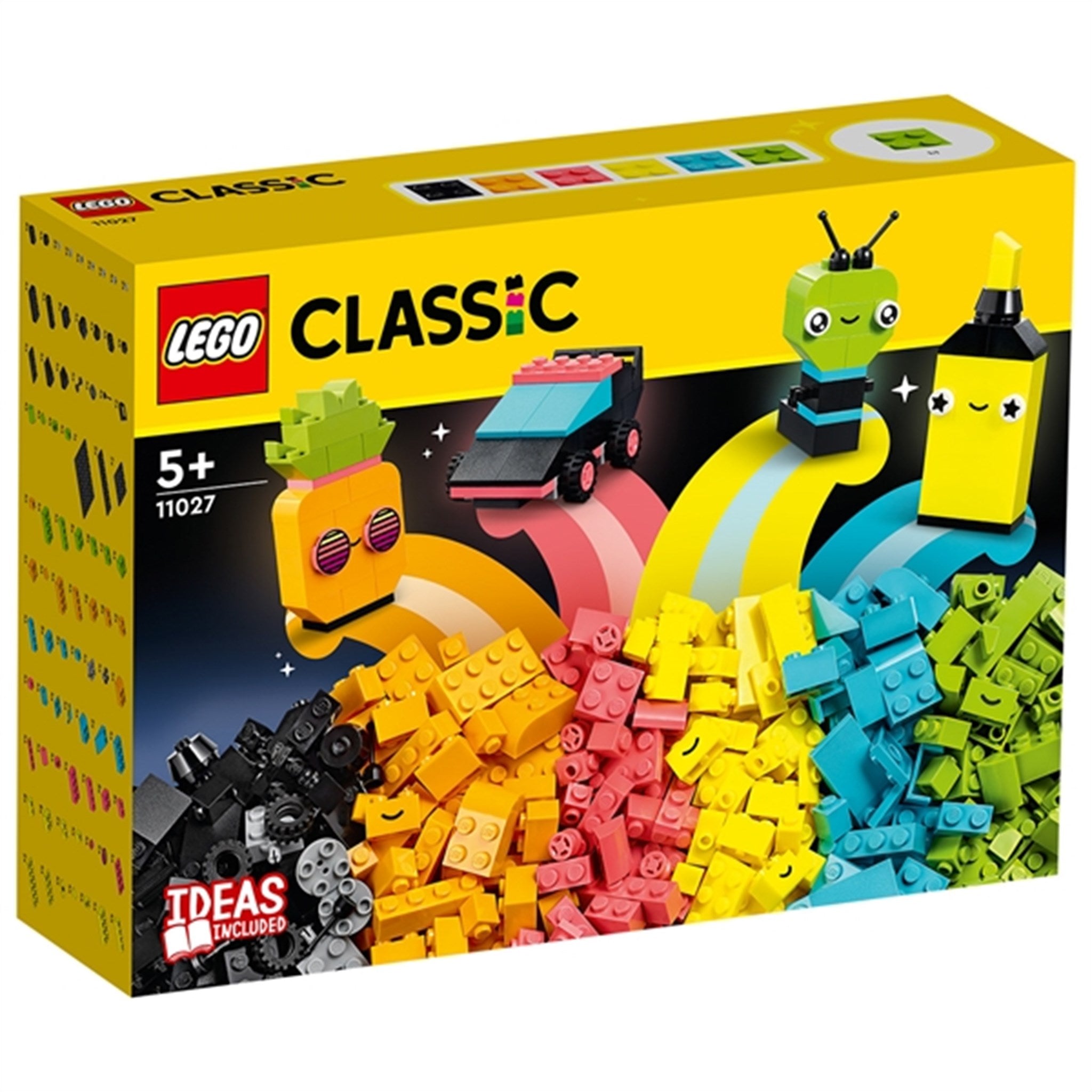 LEGO® Classic Kreativ Lek med Neonfarger