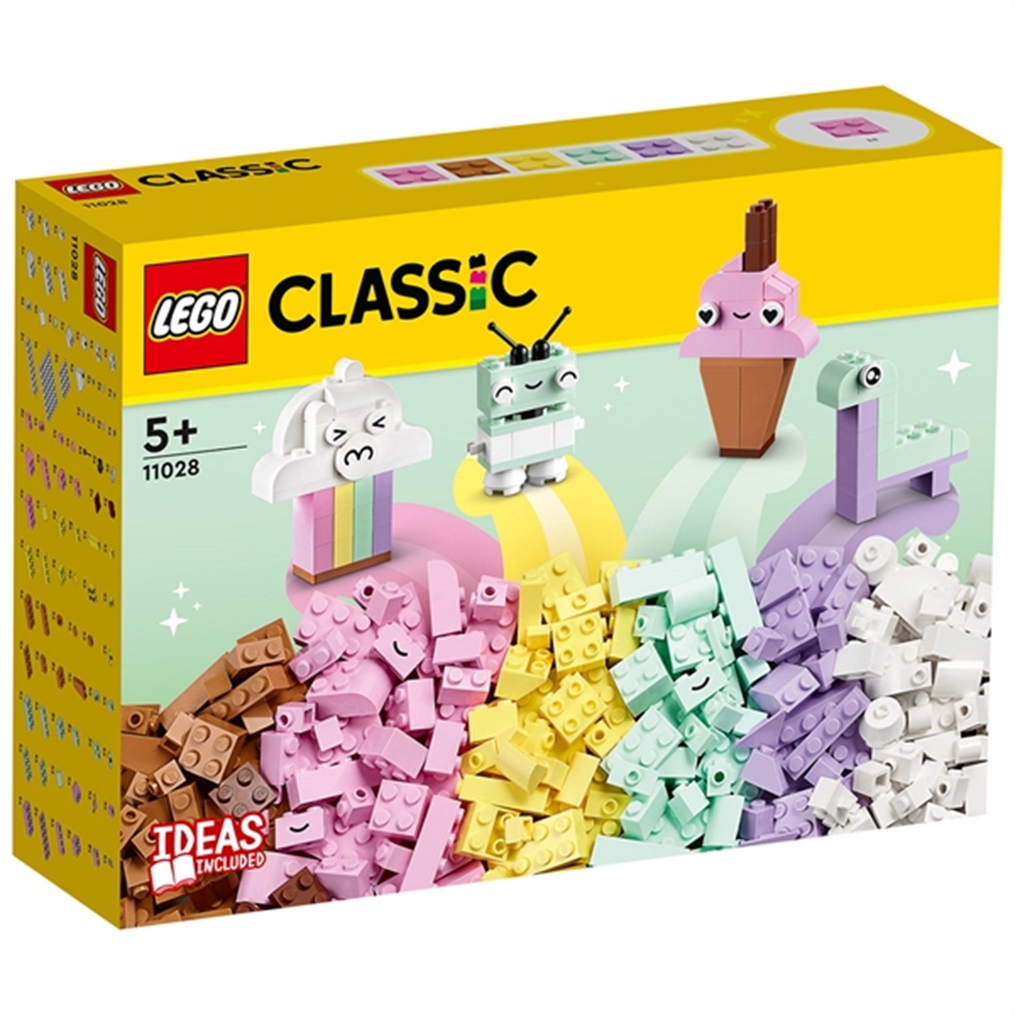 LEGO® Classic Kreativ Lek med Pastellfarger