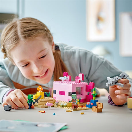 LEGO® Minecraft® Axolotl Huset