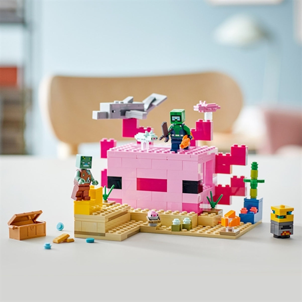 LEGO® Minecraft® Axolotl Huset