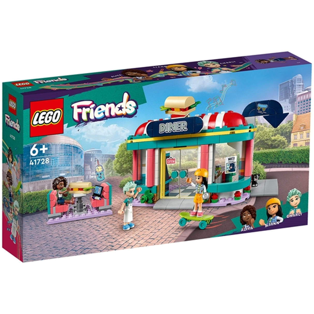 LEGO® Friends Diner i Sentrum av Heartlake