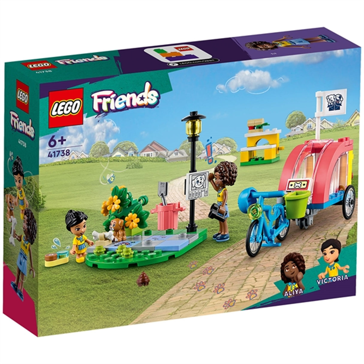 LEGO® Friends Redningssykkel for Hunder