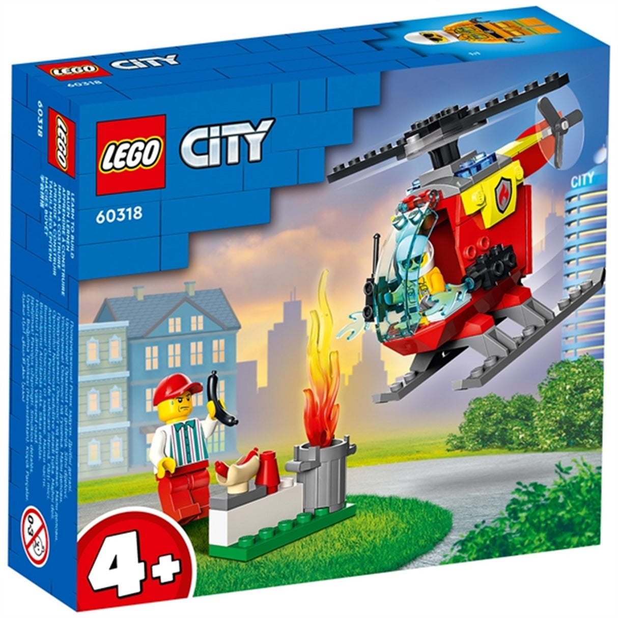 LEGO® City Brannhelikopter