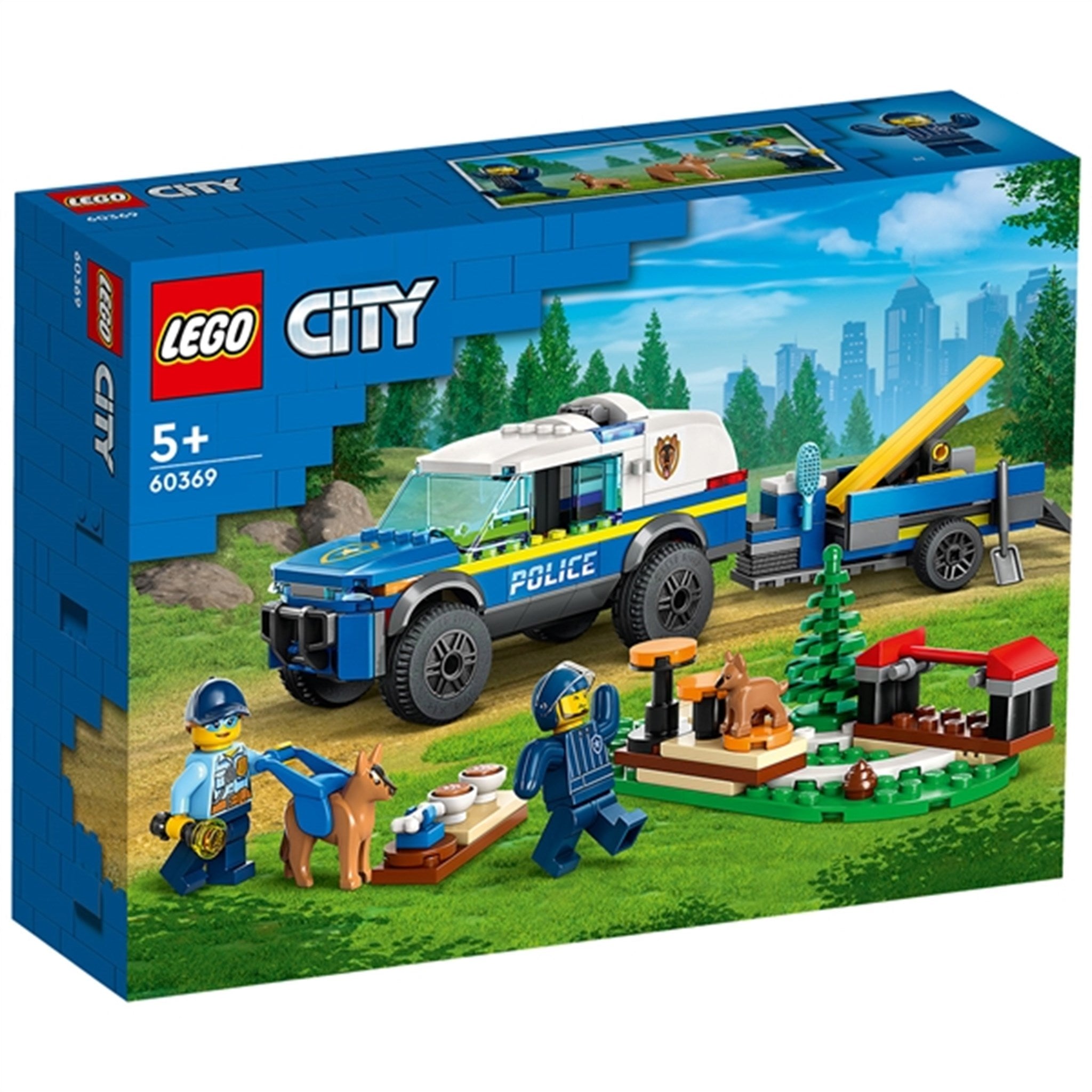 LEGO® City Mobilt Treningssett for Politihunder