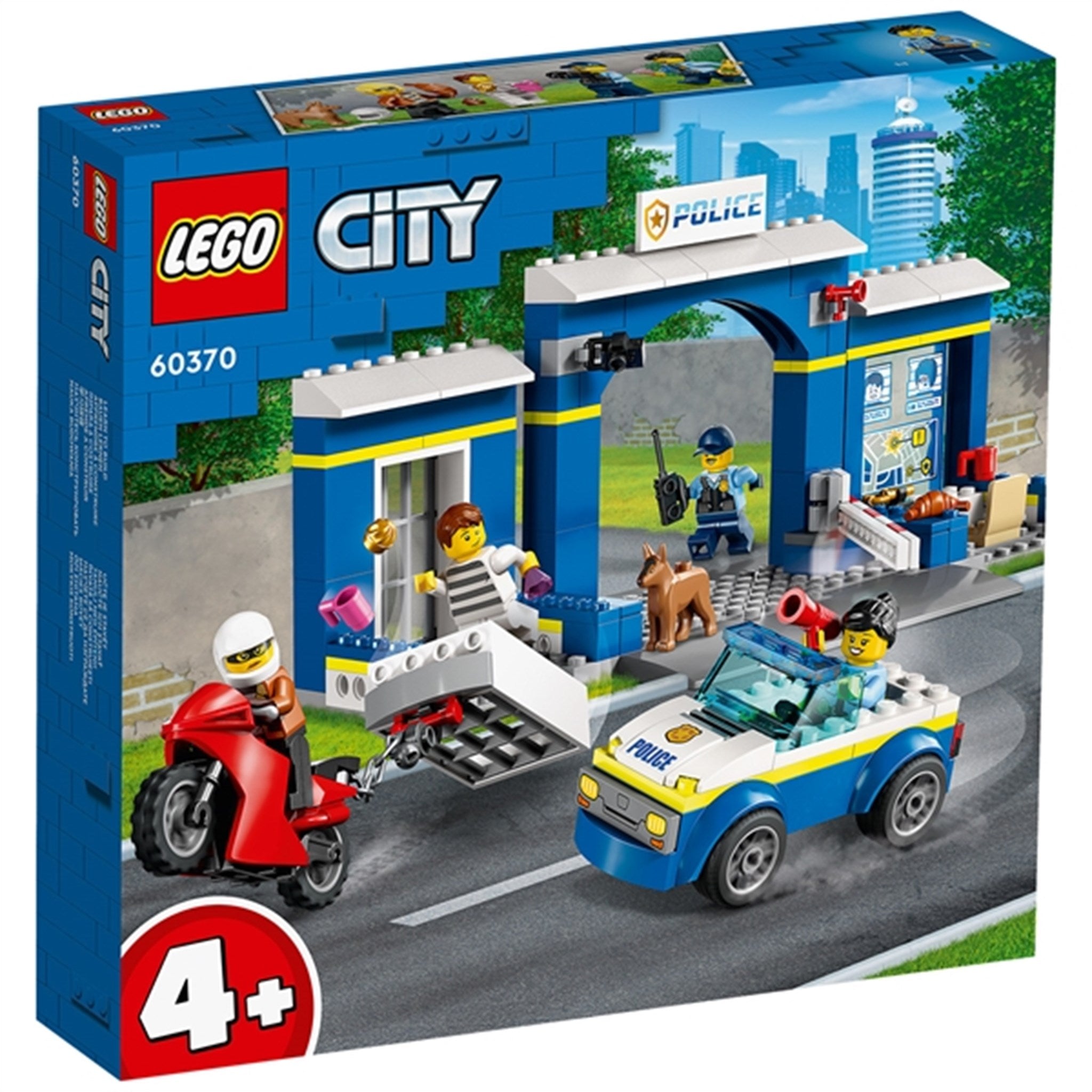 LEGO® City Skurkejakt på Politistasjonen