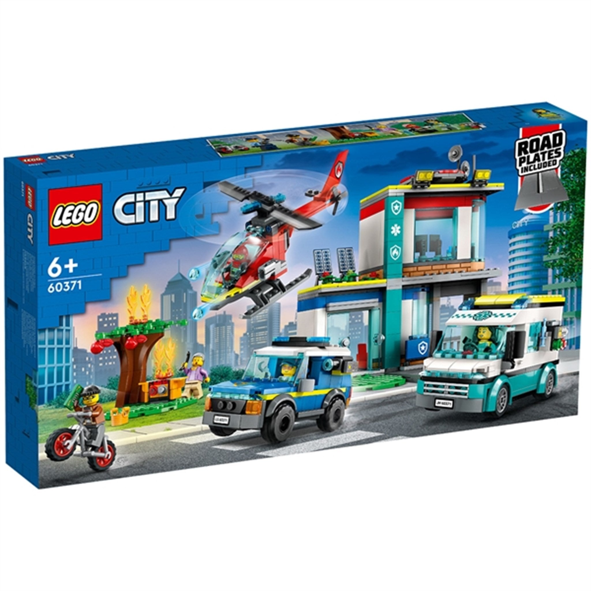 LEGO® City Base for Utrykningskjøretøy