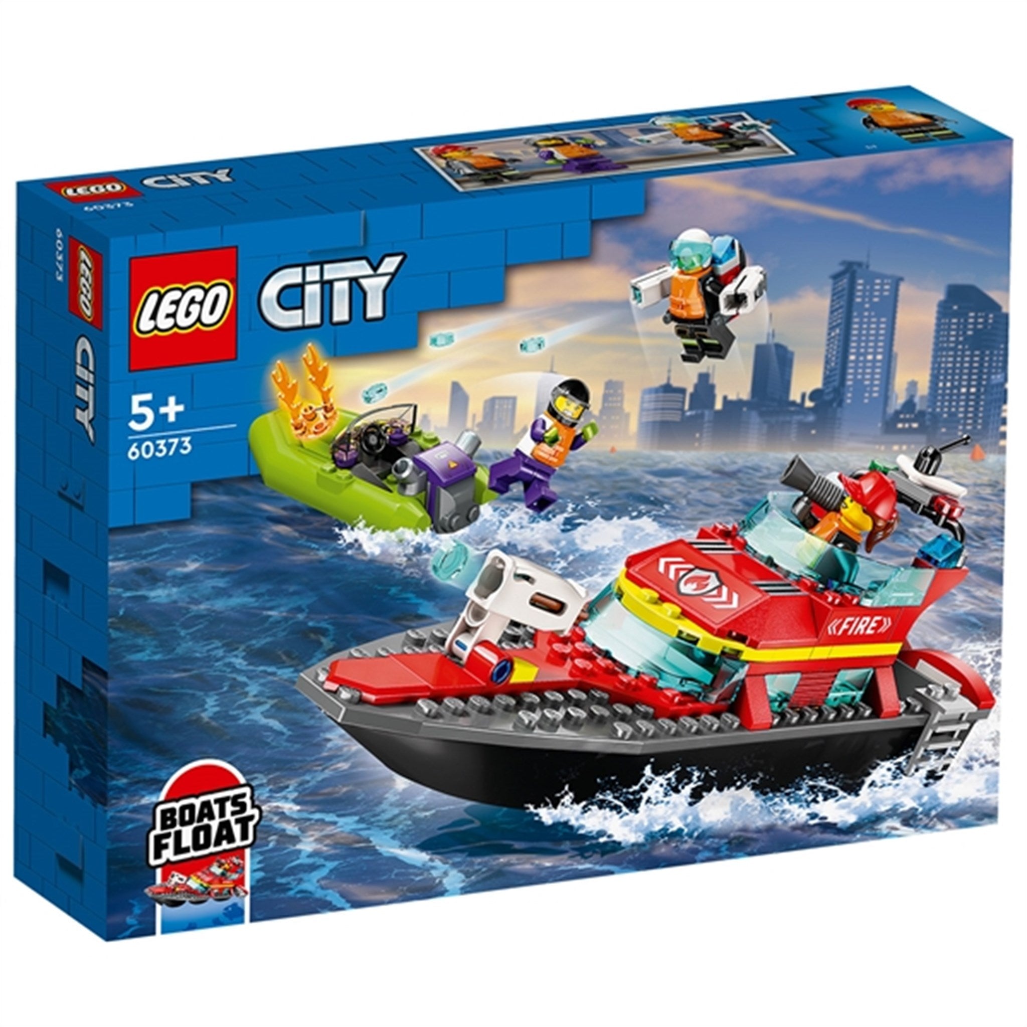 LEGO® City Brannvesenets Redningsbåt