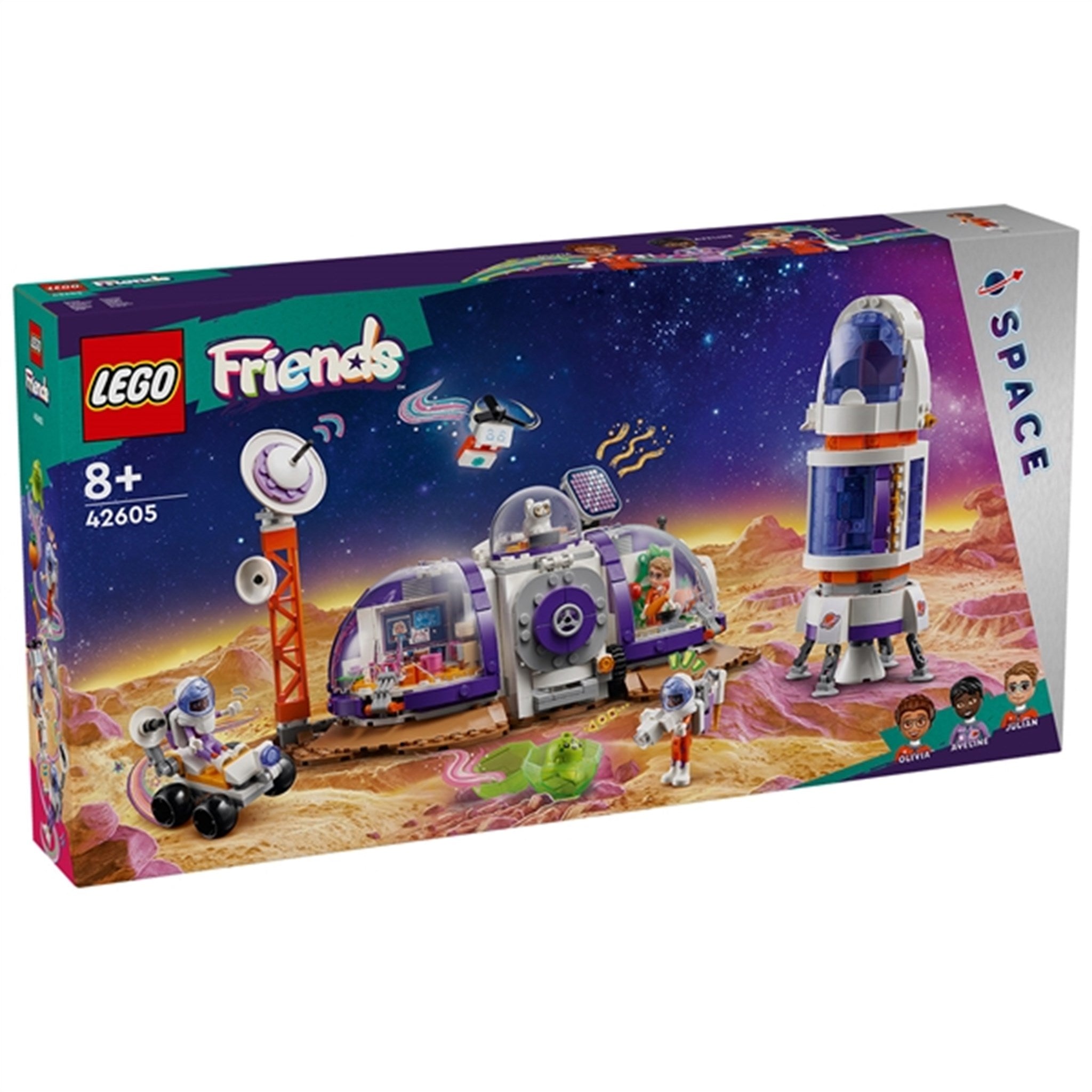LEGO® Friends Rombase og Rakett på Mars
